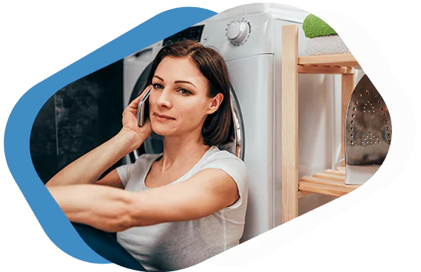 faq-home women tallking on phone - faq-home